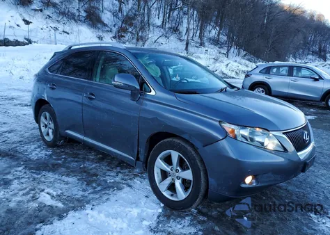 2012 Lexus Rx 350 из США, поврежденный, VIN 2T2BK1BA7CC134380